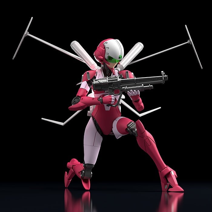 Good Smile Ariel Moderoid Ariel (With Flight Unit) 6.3-Inch Model Kit (Reissue) - View 4