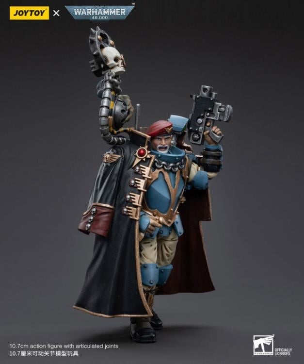 JoyToy Warhammer 40K Astra Militarum Tempestus Scions Command Squad 55th Kappic Eagles Tempestor Prime 1/18 Scale Figure - View 7