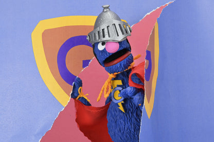 NECA Sesame Street Ultimate Super Grover Plastic Action Figure - View 18