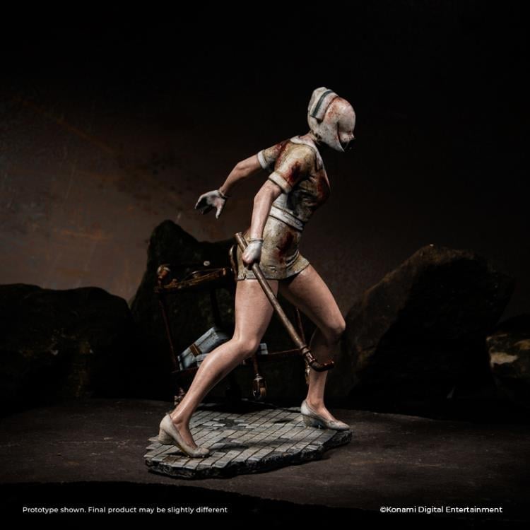 Numskull Silent Hill 2 Bubble Head Nurse Limited Edition Statue, 9-Inch - View 8