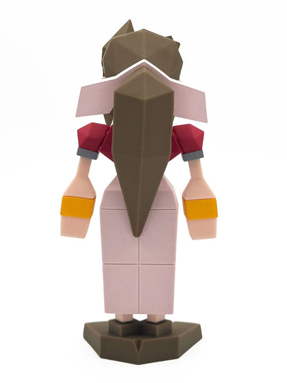 Square Enix Final Fantasy VII Aerith Gainsborough Polygon Soft Vinyl Figure, 5.5-Inch - View 5