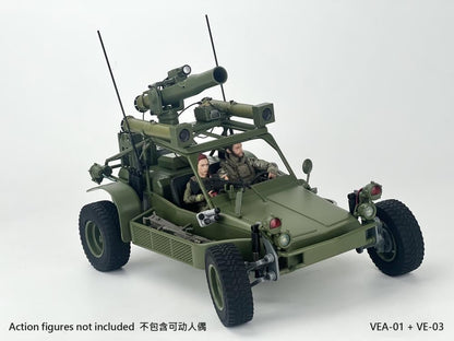 Fans Hobby VEA-01 Missile Launcher Set 1/12 Scale Plastic Accessory 4-Inch - View 15