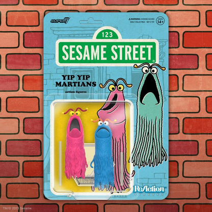 Super7 Sesame Street ReAction Yip Yip Martians Plastic Figure - View 4