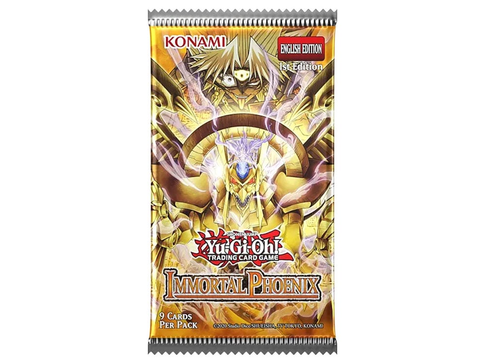 Konami Yu-Gi-Oh! Trading Card Game Immortal Phoenix Booster Display - View 2