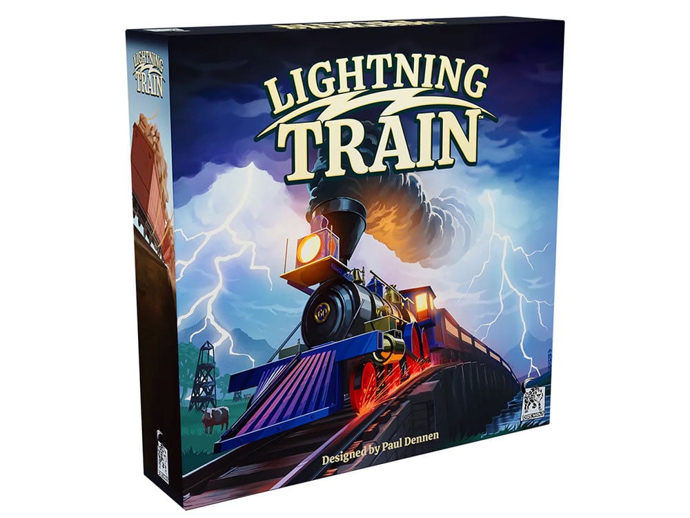 Dire Wolf Digital Lightning Train Tabletop Board Game - View 2