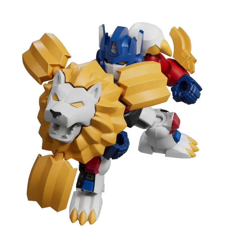 Blokees Transformers Defender Version Vol. 7 Power of the Beast Box of 12 Random Model Kits - View 23