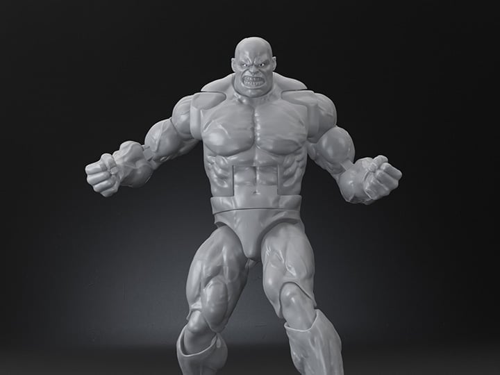 BigBadWorkShop Project Atlas (Gray Ver.) 1/12 Scale Customizing Action Figure, 9-Inch - View 2