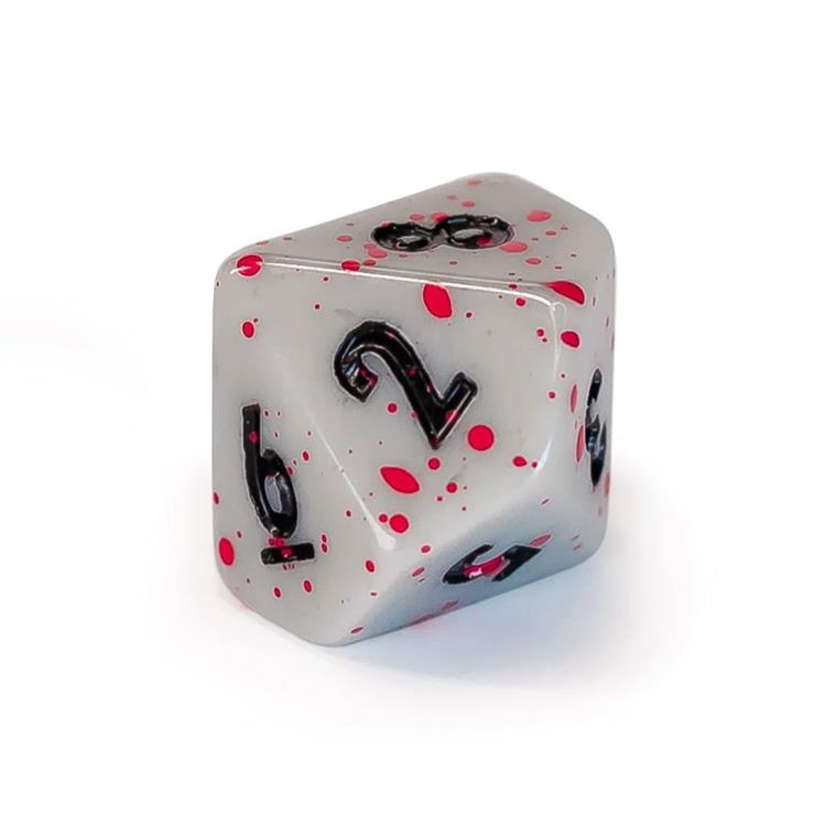 Modiphius Fallout: Factions Wastelands Raiders Acrylic Dice Set - View 5