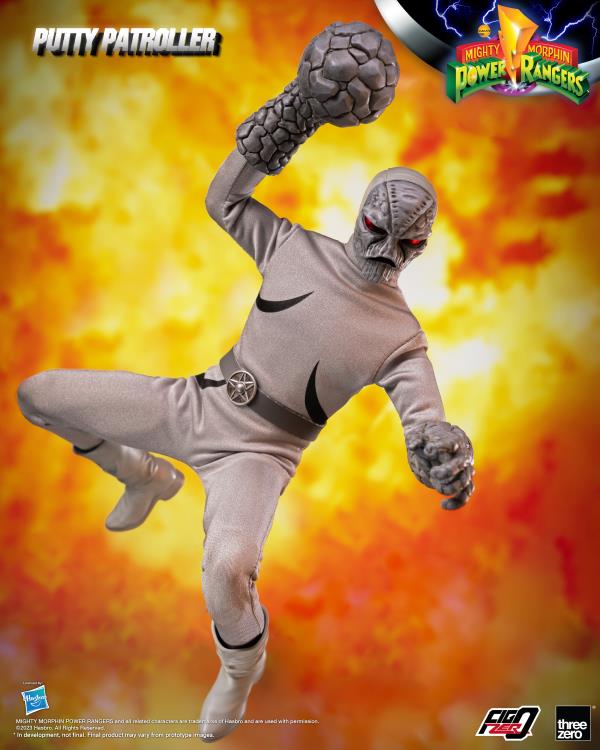 threezero Mighty Morphin Power Rangers FigZero Putty Patroller 1/6 Scale 12-Inch Figure - View 13