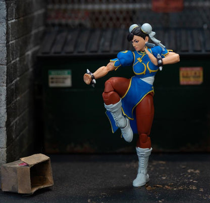 Jada Toys Street Fighter Chun-Li 1/12 Scale 5.75-Inch Plastic Action Figure - View 8