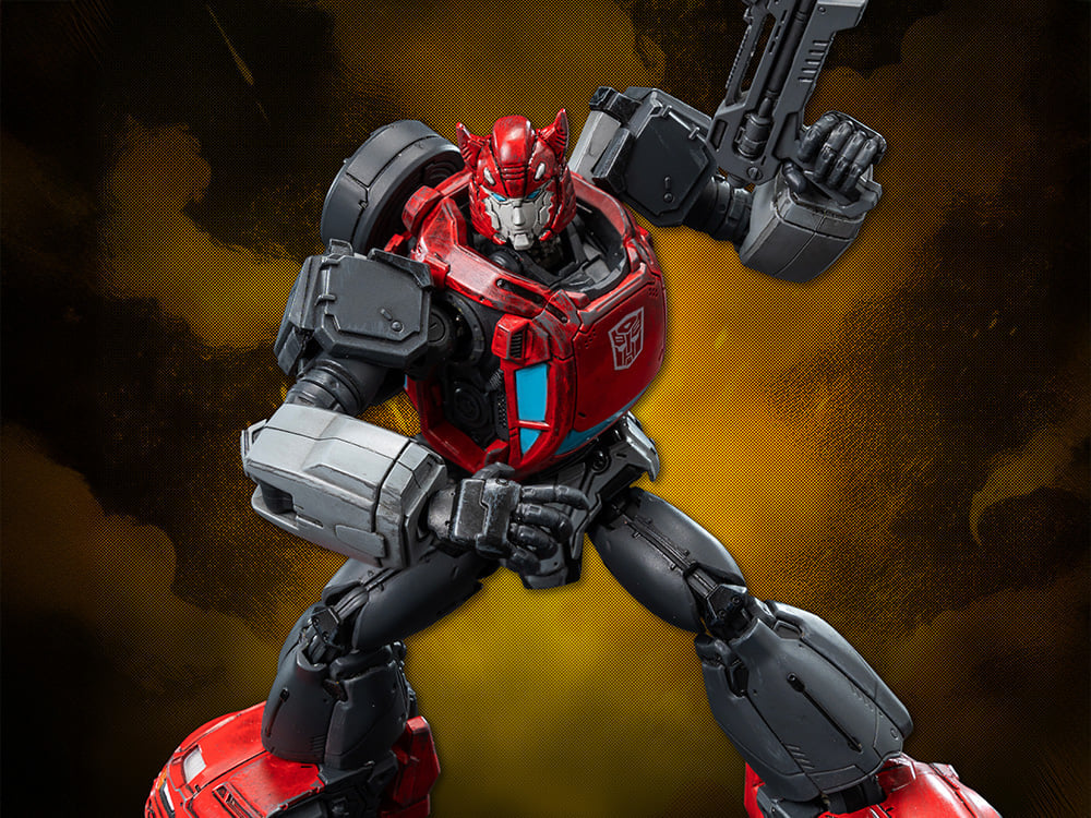 threezero Transformers MDLX Articulated Figure Series Cliffjumper (Comic Book Edition) 5-Inch Figure - View 2