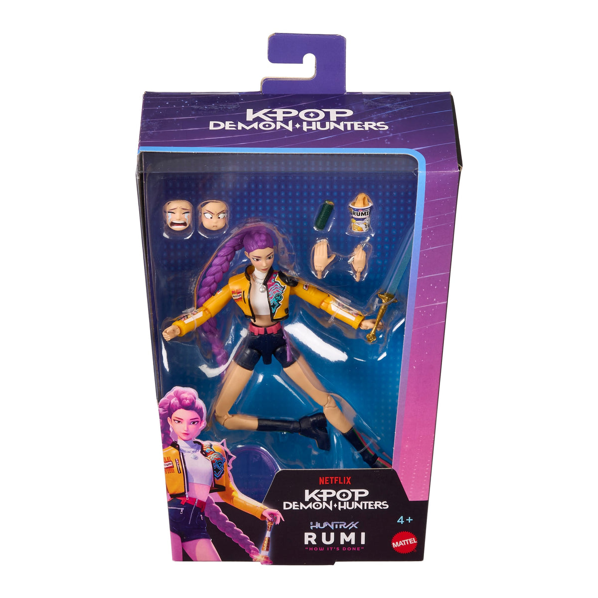 Mattel KPop Demon Hunters HUNTR/X Rumi How It's Done 6.5-Inch Action Figure - View 8