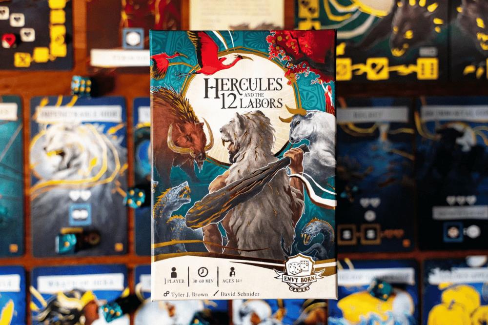 Envy Born Games Hercules and the 12 Labors Board Game - View 3