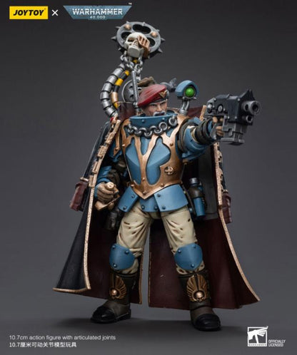 JoyToy Warhammer 40K Astra Militarum Tempestus Scions Command Squad 55th Kappic Eagles Tempestor Prime 1/18 Scale Figure - View 5