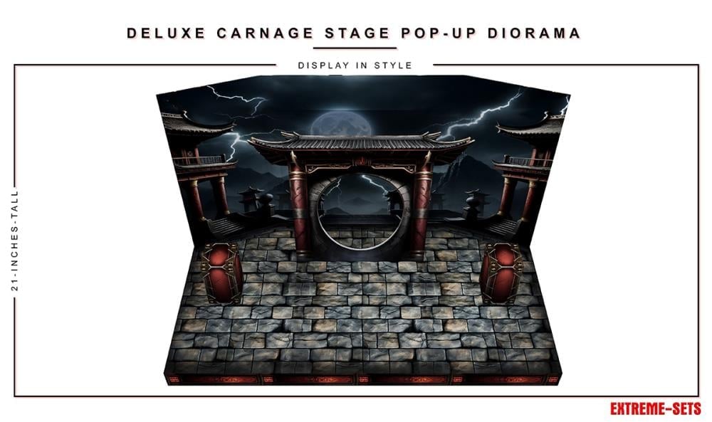 Extreme-Sets Deluxe Carnage Stage 1/12 Scale Pop-Up Diorama - View 4