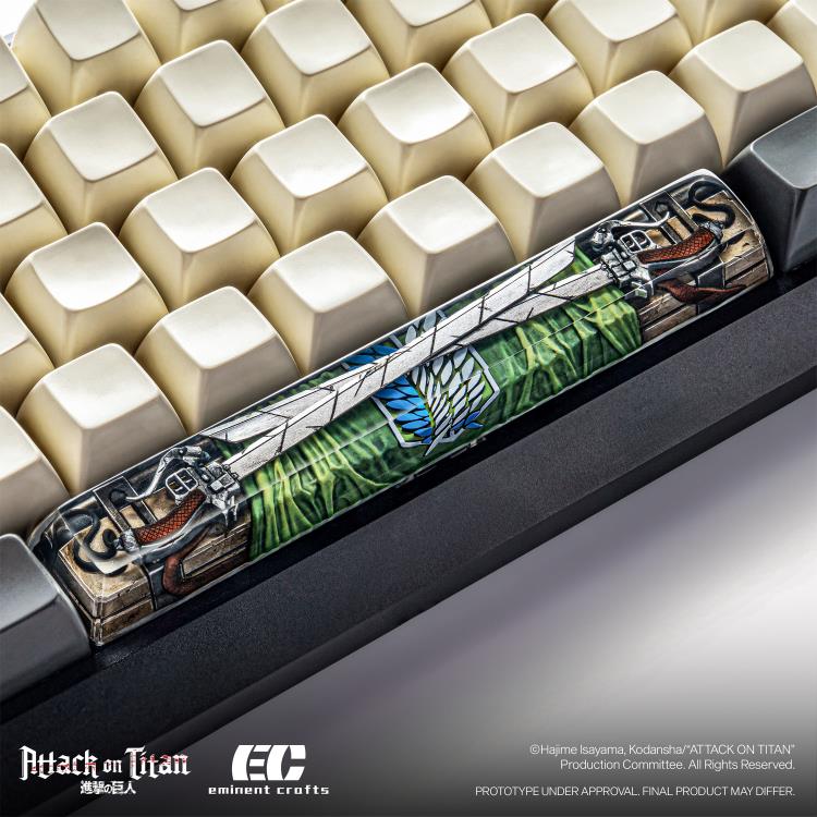 Forge Panda Attack on Titan ODM Gear Artisan Resin Keycap - View 5