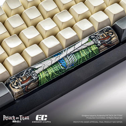 Forge Panda Attack on Titan ODM Gear Artisan Resin Keycap - View 5