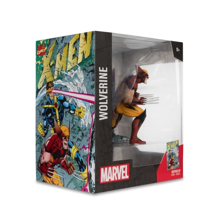 McFarlane Toys Marvel Comics Wolverine (X-Men #1) 1/10 Scale Action Figure - View 9