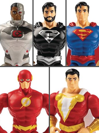 Spin Master DC Universe 4-Inch Wave 1 Set of 5 Figures