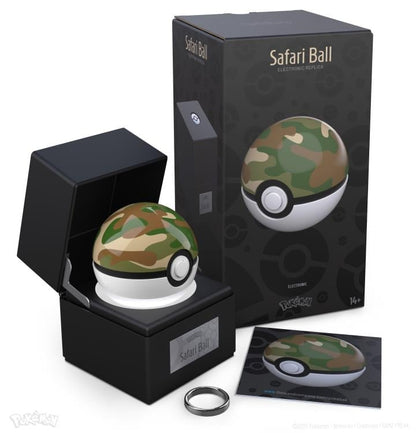 The Wand Company Pokemon Electronic Safari Ball Replica in Metal - View 8