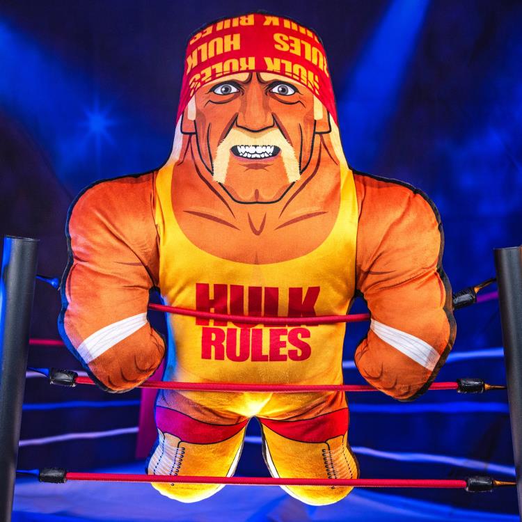 Uncanny Brands WWE Bleacher Buddy Hulk Hogan 24-Inch Plush - View 3