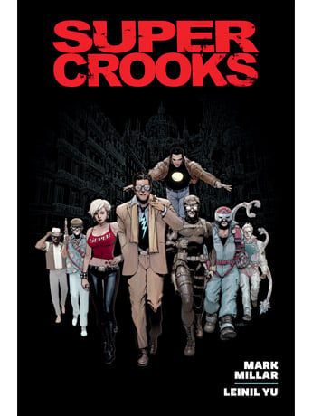 Dark Horse Supercrooks Library Edition Hardcover Comic Book with Johnny Bolt