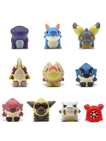 Capcom Monster Hunter Figure Builder Vol.2 Set of 10 Finger Puppets
