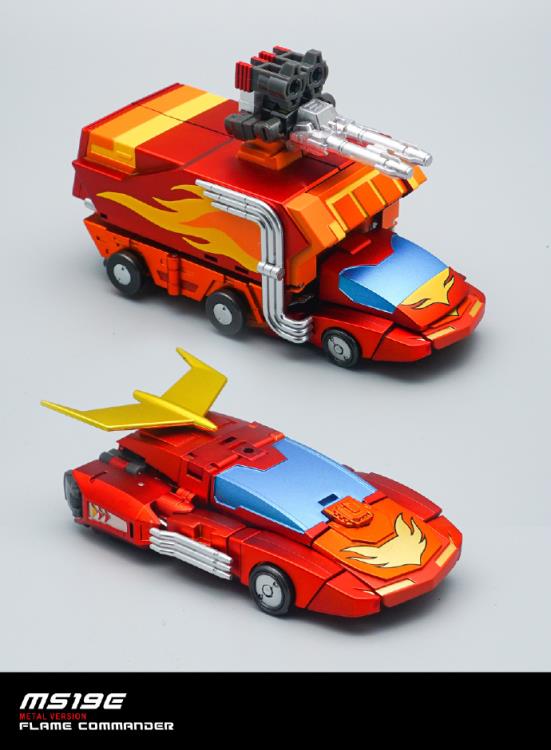 Mechanic Studio MS-19E Flame Commander (Metal Ver.) Limited Edition 4.72-Inch Figure - View 4