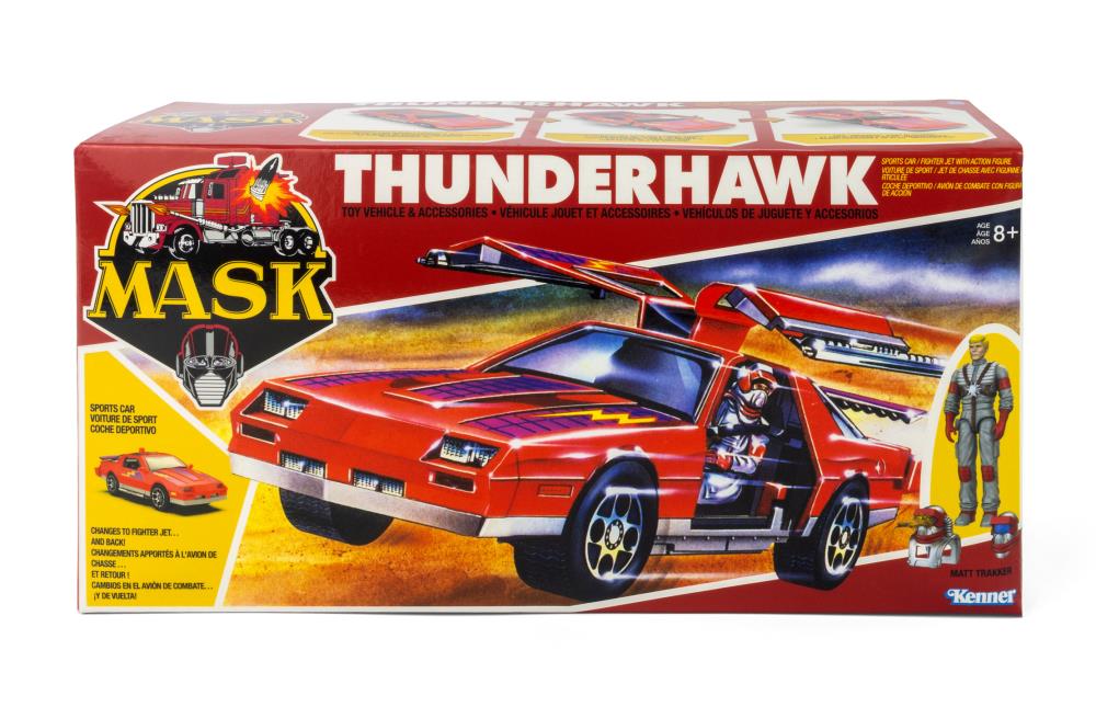 The Loyal Subjects M.A.S.K. Thunderhawk Vehicle with Matt Trakker 2.75-Inch Action Figure - View 11