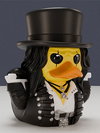 Numskull Alice Cooper TUBBZ Cosplaying Duck Boxed Edition 4-Inch PVC Collectible