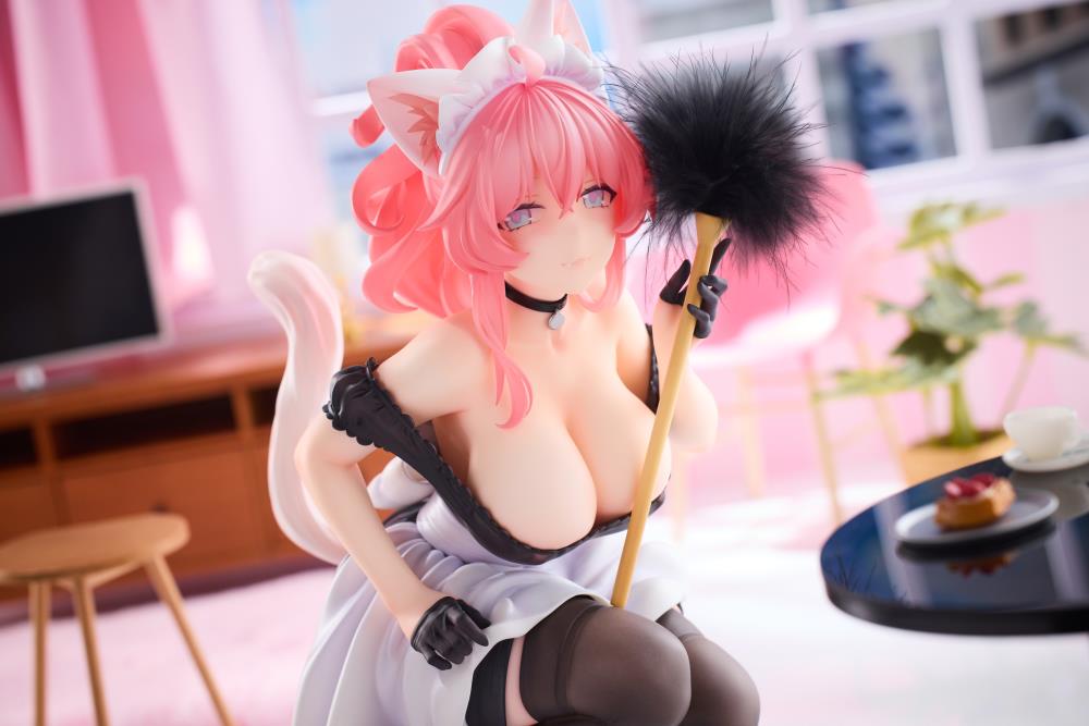 Freyja Cat's Thought Maid Cat Mo-chan 1/4 Scale 9.5-Inch Figure - View 4