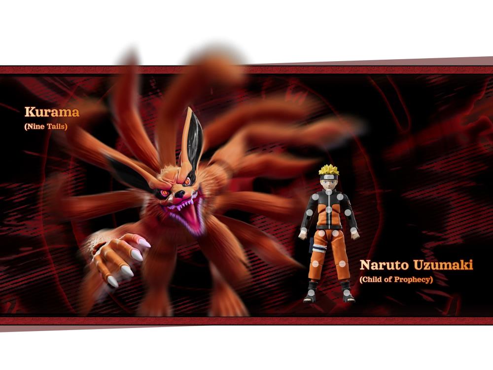 Blokees Naruto: Shippuden Legend Edition 01 Kurama (Nine Tails) Plastic Model Kit - View 3