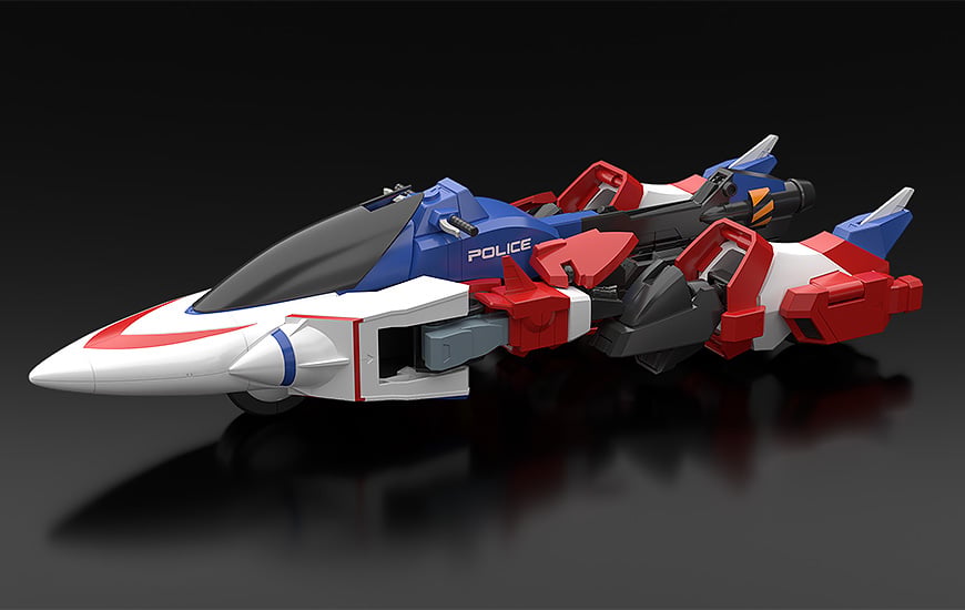 Good Smile Armored Police Metal Jack Moderoid Hyper Red Jack Armor Model Kit (6.3 Inches) - View 9