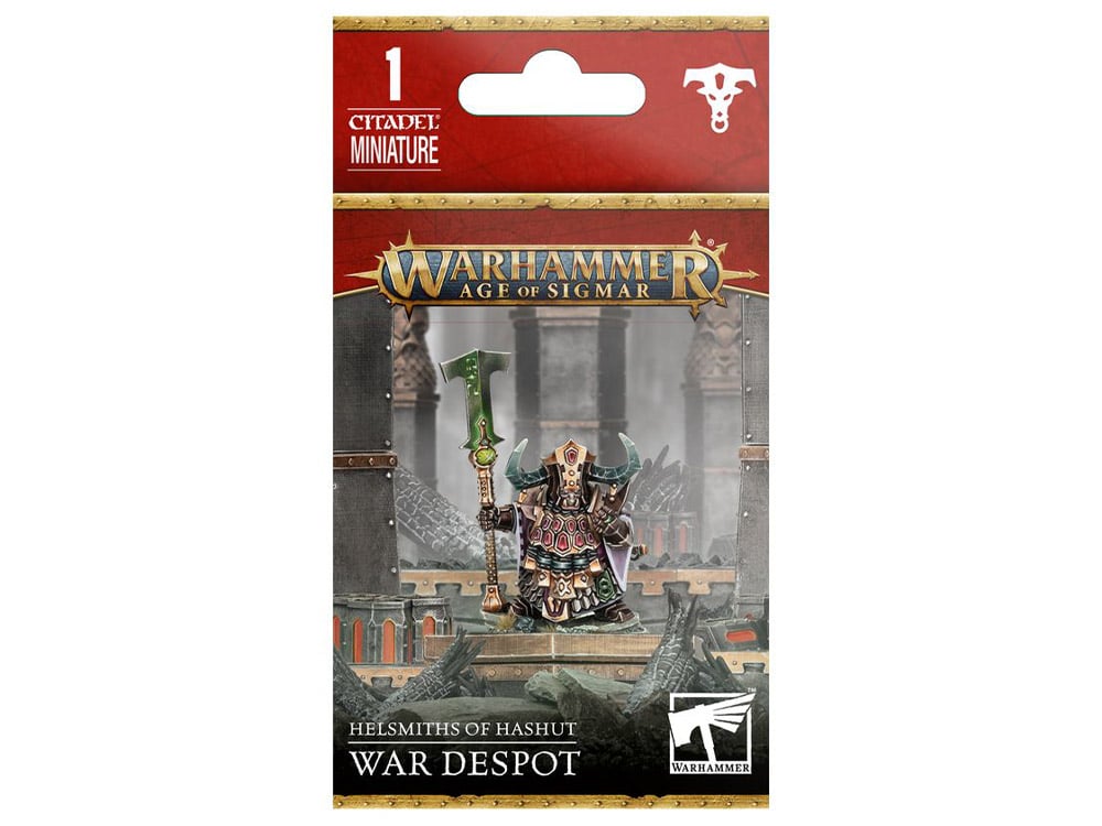 Games Workshop Warhammer Age of Sigmar Helsmiths of Hashut War Despot Citadel Miniature - View 2