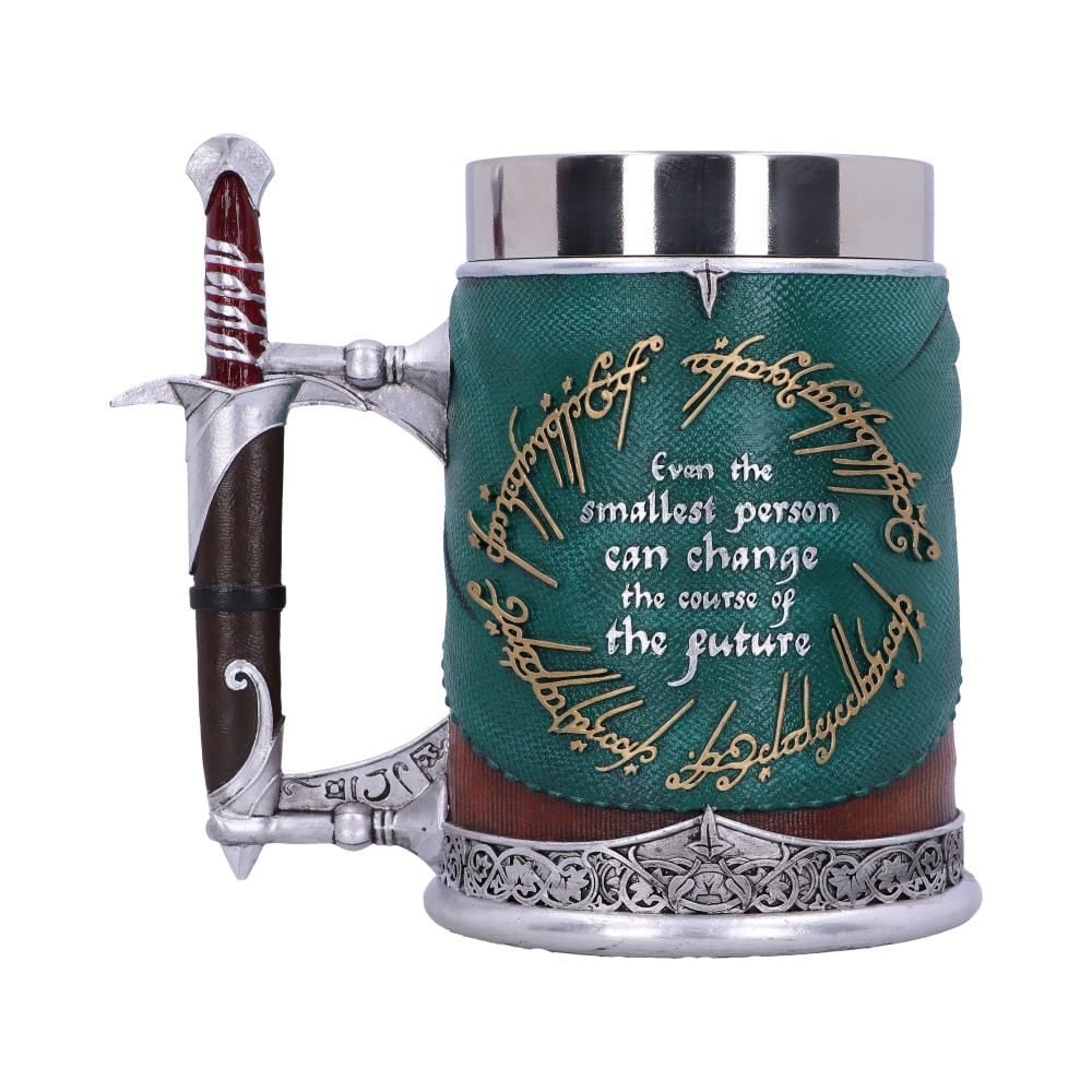 Nemesis Now The Lord of the Rings Frodo Baggins Tankard (6.1-Inch Resin and Steel) - View 5