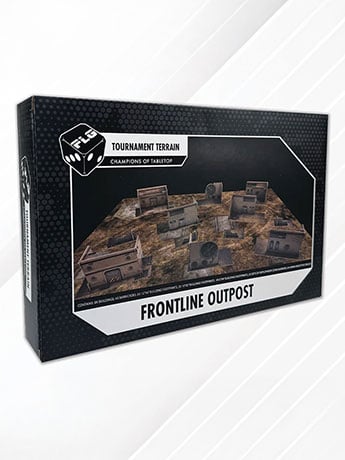 Frontline Gaming FLG Tournament Terrain: Frontline Outpost Terrain Set