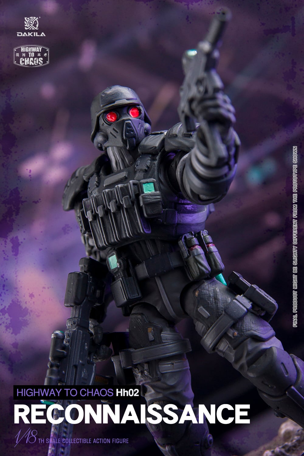 Dakila Highway to Chaos HH02 Reconnaissance Hellhound Scout 1/18 Scale Action Figure - View 5
