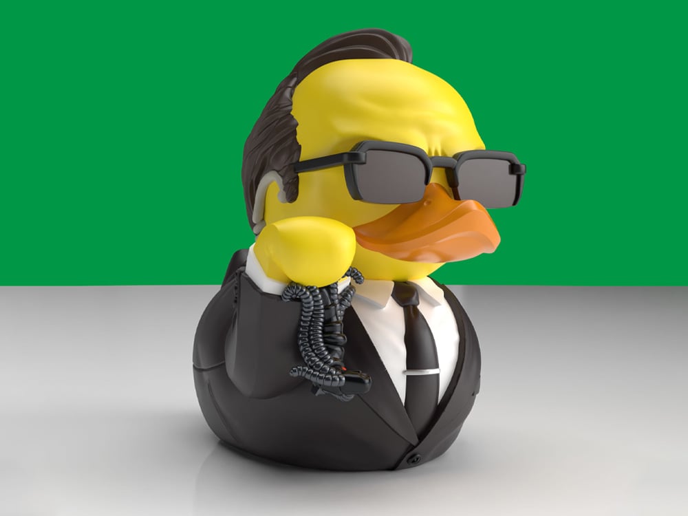 Numskull The Matrix Tubbz Agent Smith Cosplaying Duck (First Edition) 3.5-Inch Collectible - View 2