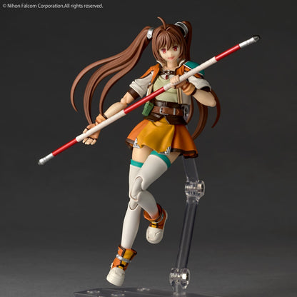 Kaiyodo The Legend of Heroes: Trails in the Sky Revoltech NR127 Estelle Bright (Trails in the Sky 2nd Chapter Ver.) Action Figure - View 4