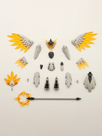 Kotobukiya Megalomaria Unlimited Universe Metamorphose Unit Exarmor White Eagle Collectible