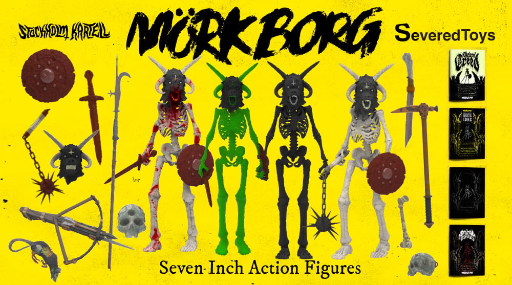Severed Toys Mork Borg Dread Risen (Glow-in-the-Dark) 1/12 Scale Limited Edition Action Figure - View 4