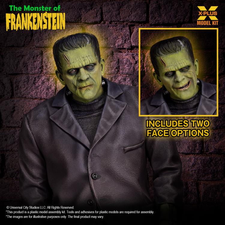 X-Plus Universal Monsters The Monster of Frankenstein 1/8 Scale Model Kit 10-Inch - View 11