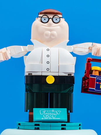 Brickcraft Family Guy Peter Griffin Brick Building Set