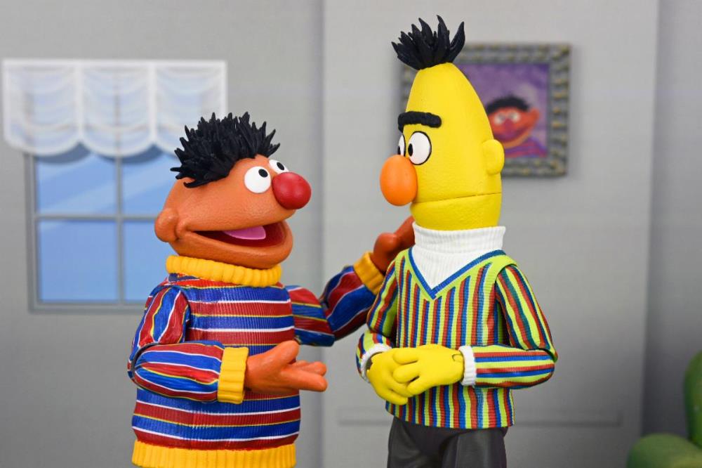 NECA Sesame Street Ultimate Bert Plastic Action Figure - View 5