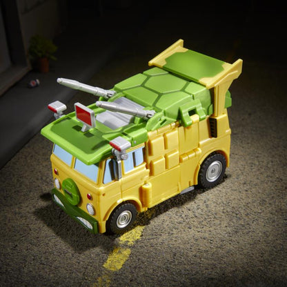 Hasbro Transformers Collaborative Teenage Mutant Ninja Turtles x Transformers Party Wallop 7-Inch Figure - View 13