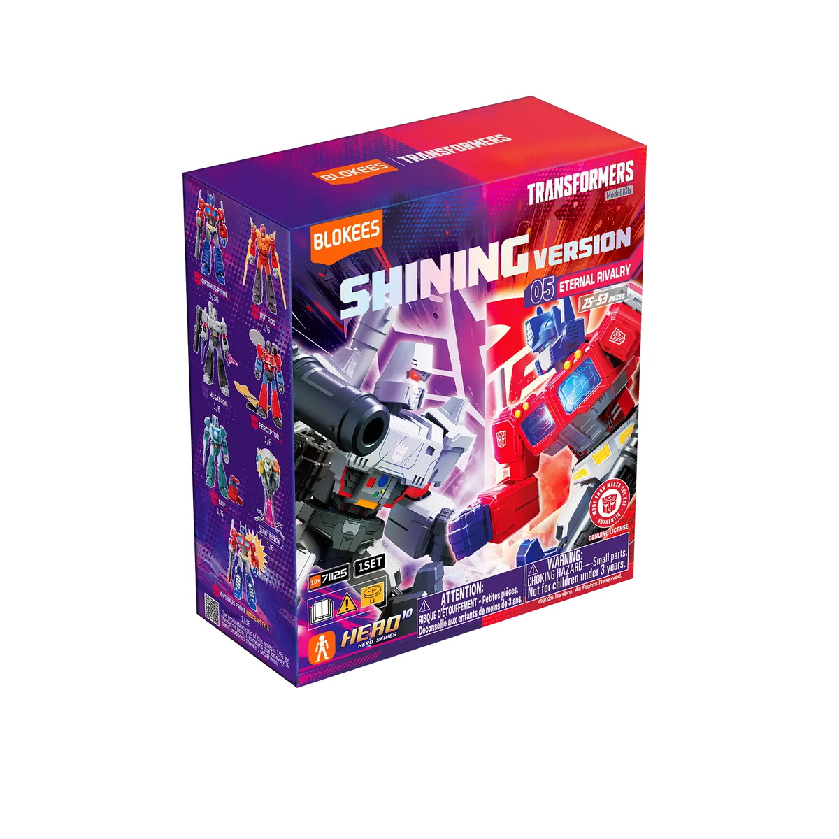 Blokees Transformers Shining Version Vol.5 Eternal Rivalry Box of 6 Random Model Kits - View 12