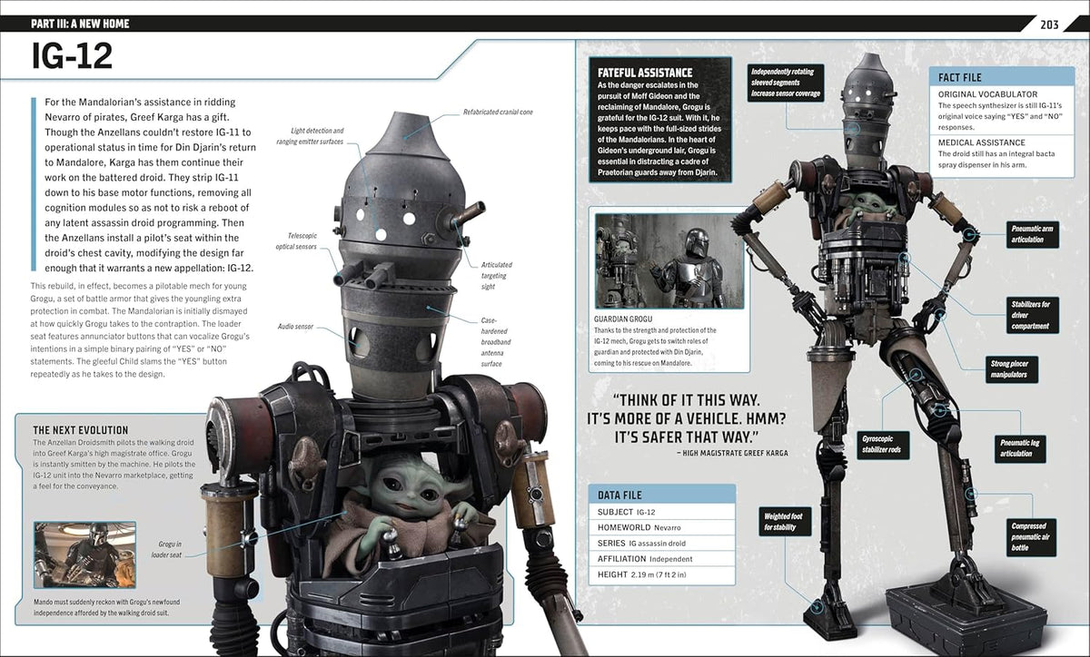 DK Publishing Star Wars: The Mandalorian Visual Guide with Grogu, Razor Crest, Moff Gideon, Fennec Shand - View 7