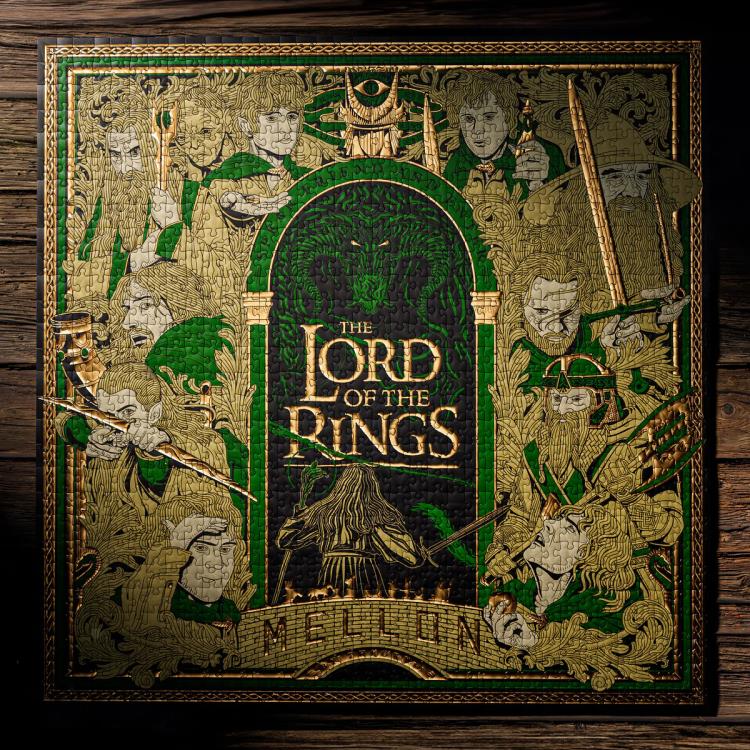 Theory11 The Lord of the Rings The Land of Middle-Earth 1000-Piece Jigsaw Puzzle (25.6-Inch) - View 4