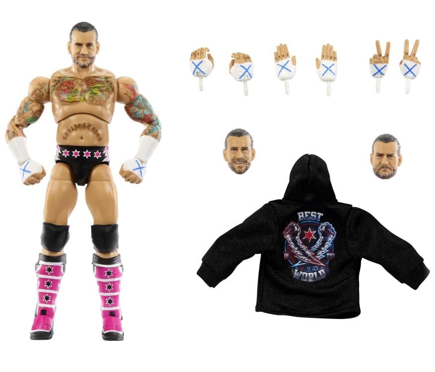 Mattel WWE Ultimate Edition 27 CM Punk Action Figure - View 7