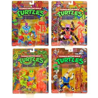 Playmates Teenage Mutant Ninja Turtles Original Classic Mutants Wave 4 4-Inch Action Figure 4-Pack - View 9